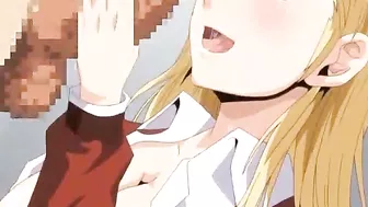 Coed gets her big boobs sucked by a big cock before receiving a facial cumshot.