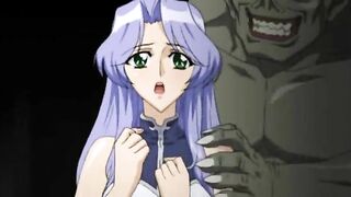 Busty Shemale Captive's Forced Bareback Fuck in Anime Toon Hentai