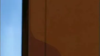 Outdoor Bondage Hentai Gets Dildoed Ass and Pussy in Public