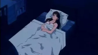 Outdoor Bondage Hentai Gets Dildoed Ass and Pussy in Public