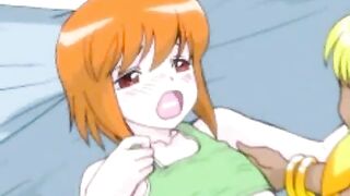 Ghetto Shemale Sucks Stiff Cock in Anime Hentai