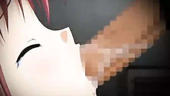 Hentai Coed Brutally Mouth Fucked by Bandits - Caught on Camera!