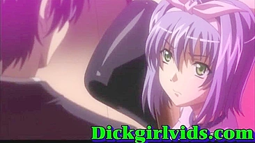 Hentai Shemale Porn - Bound and Creamed by Anime Busty TGirls