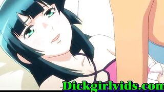 Hentai Shemale Girl Hardcore Fucked in Bed - Anime, Toon, and Hentai Porn