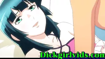 Hentai Shemale Girl Hardcore Fucked in Bed - Anime, Toon, and Hentai Porn