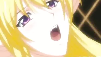 Japanese hentai with big boobs fucked in the dark night