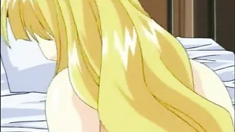 Ghetto Bondage Hentai with Big Boobs Watching Friend Fucked