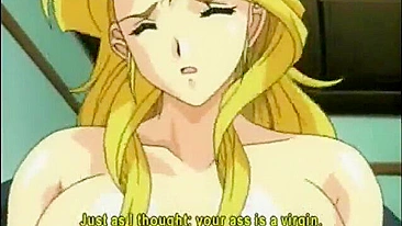 Ghetto Bondage Hentai with Big Boobs Watching Friend Fucked