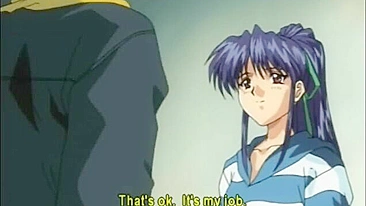 Ghetto Bondage Hentai with Big Boobs Watching Friend Fucked