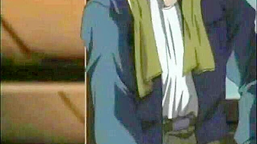 Ghetto Bondage Hentai with Big Boobs Watching Friend Fucked