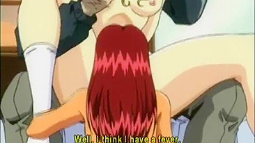 Ghetto Bondage Hentai with Big Boobs Watching Friend Fucked