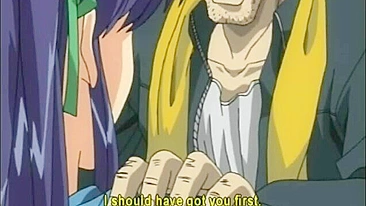 Ghetto Bondage Hentai with Big Boobs Watching Friend Fucked