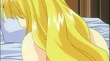 Ghetto Bondage Hentai with Big Boobs Watching Friend Fucked