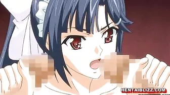 Hentai Maid Group Assfucking - Big Boobs and Anal Fun