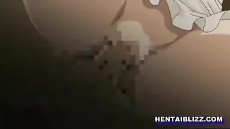 Japanese Maid Fucked from Behind and Creampied