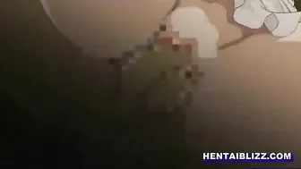 Japanese Maid Fucked from Behind and Creampied