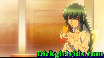 Horny hentai shemale hot bareback fucked fun, anime, shemale, toon, hentai