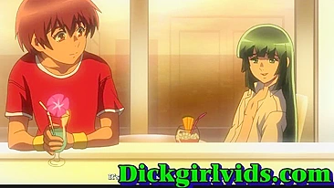 Horny hentai shemale hot bareback fucked fun, anime, shemale, toon, hentai