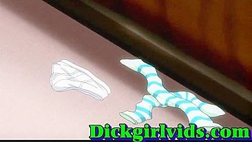 Horny hentai shemale hot bareback fucked fun, anime, shemale, toon, hentai