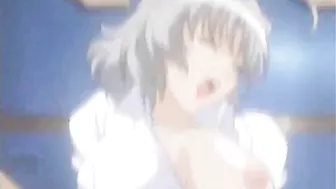 Bigboobs Hairy Wetpussy Fucked by Coed in Hentai Porn