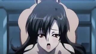 Hentai Swimsuit Gangbang and Creampie Anime