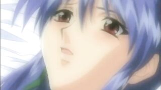 Busty Japanese Coed Riding Cock in Hentai Adventure