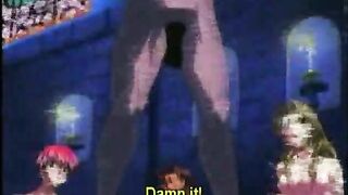 Busty Japanese Coed Riding Cock in Hentai Adventure