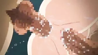 Coed Double Penetration with Big Boobs - Hentai Porn Video