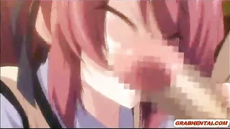 Bondage hentai bigboobs with clothespins on her tounge gets pumped wetpussy