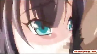 Bondage hentai bigboobs with clothespins on her tounge gets pumped wetpussy