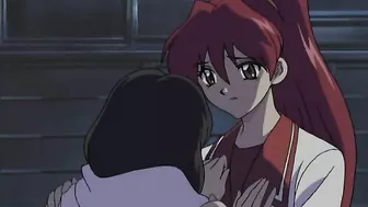 Bondage Coed Gets Dildoed and Squeezed Tits in Hentai Muzzle Fetish