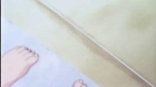 Hentai Porn Video - Roped Big Tits Gets Brushed and Shoved