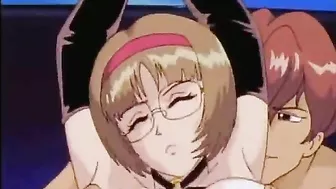 Hentai Porn Video - Roped Big Tits Gets Brushed and Shoved