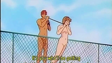 Hentai Porn Video - Roped Big Tits Gets Brushed and Shoved