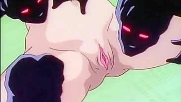 Hentai Porn Video - Roped Big Tits Gets Brushed and Shoved