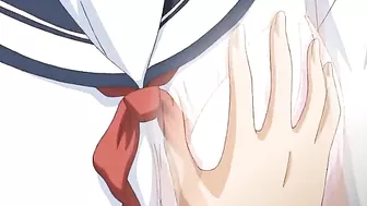 Coed Gets Squeezed, Fingered and Seduced in Steamy Hentai Porn