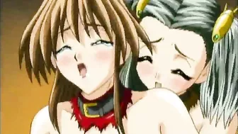 Hentai Shemale Hardcore Fucked in Threesome with Anime Toons