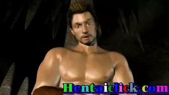 Gay Hunk Fucked Hardcore in Big Muscles Anime Hentai