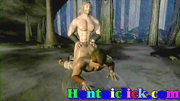 Gay Hunk Fucked Hardcore in Big Muscles Anime Hentai