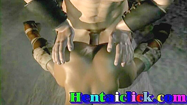 Gay Hunk Fucked Hardcore in Big Muscles Anime Hentai