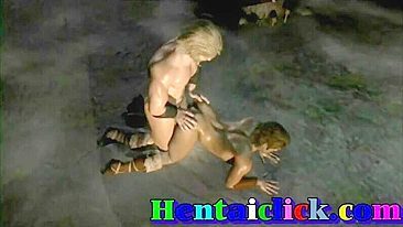 Gay Hunk Fucked Hardcore in Big Muscles Anime Hentai