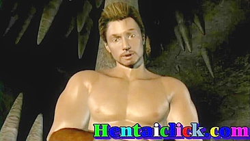 Gay Hunk Fucked Hardcore in Big Muscles Anime Hentai