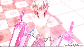 Shemale Cutie Self-Dildos in Steamy Hentai Adventure