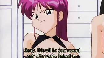 Hentai Dickgirl Fucked Hard by a Dildo in Cartoon Anime