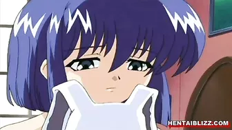 Two Lesbian Lovers Fingering Wet Pussy and Grinding Big Tits in Anime