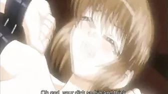 Wet Pussy Fingering and Fucking by Big Boobs Captive in Hentai Porn