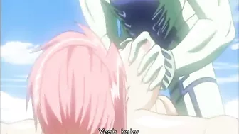 Wet Pussy Fingering and Fucking by Big Boobs Captive in Hentai Porn