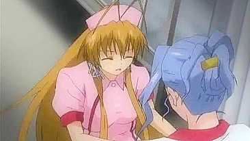 Big Boobs Hentai Nurse Gets Hard Fucked By Shemale doctor, Anime