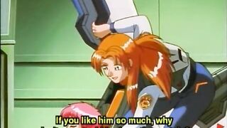 Redhead Lesbians Finger and Lick Wet Pussy in Hentai