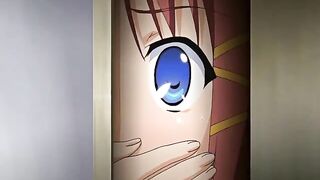 Cute Girl's Gangbang and Facial Cumshot in Hentai